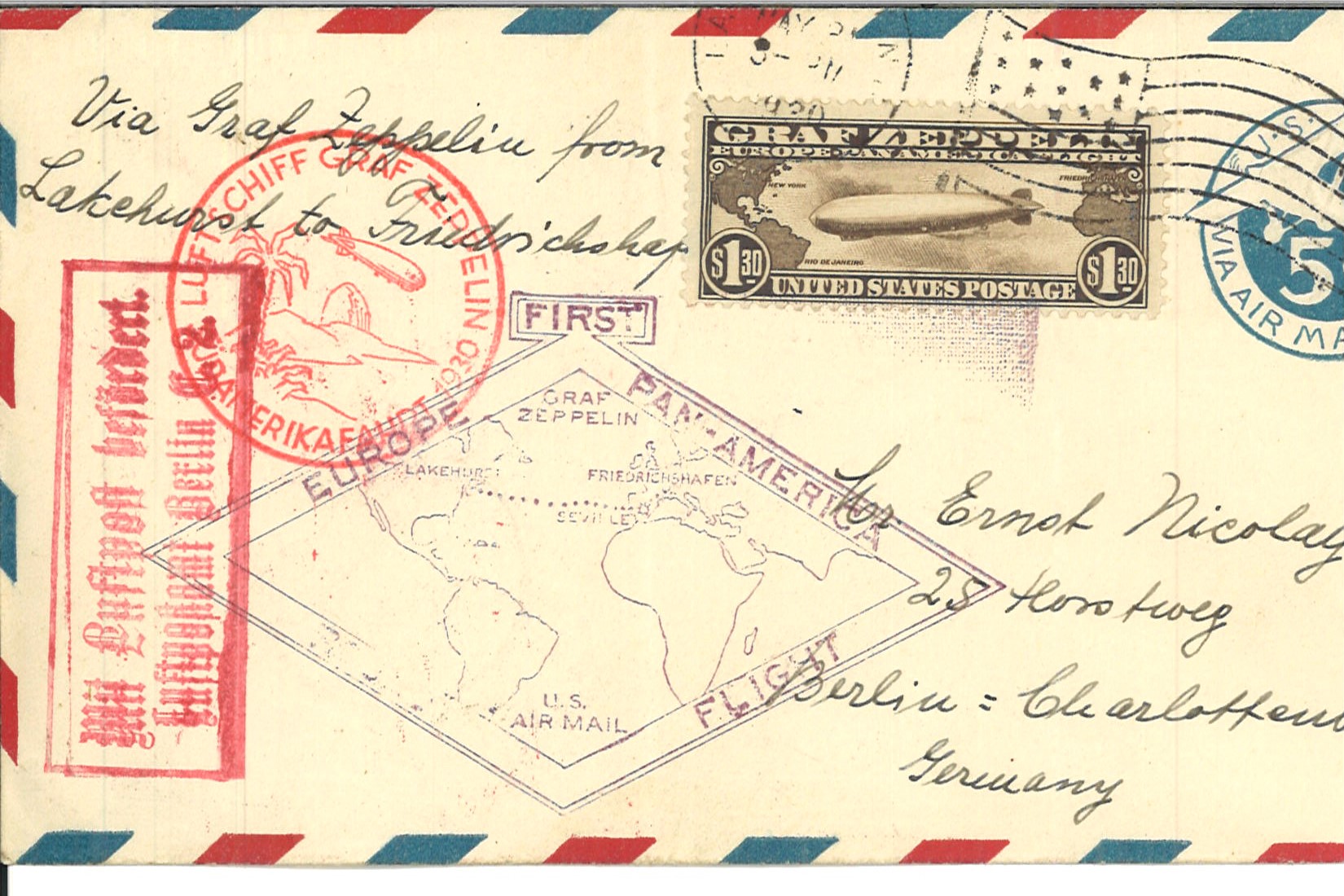 (image for) US C14 Zeppelin Cover