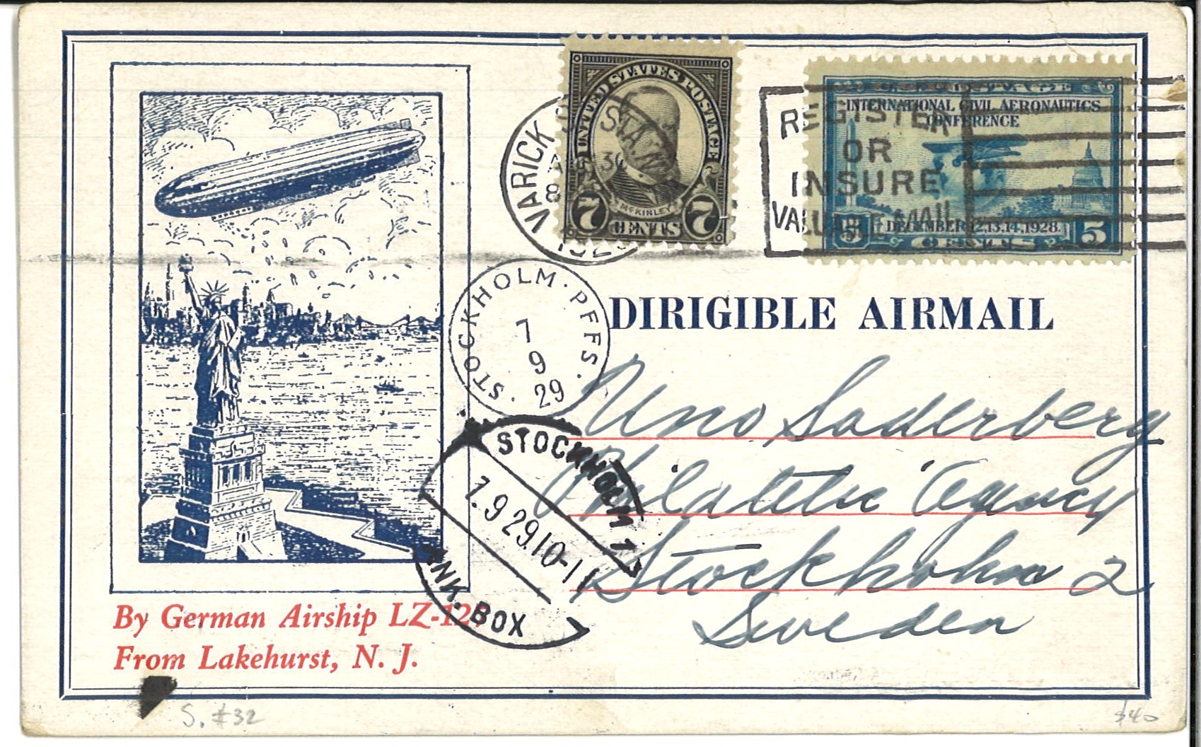 (image for) US 559 Zeppelin Cover